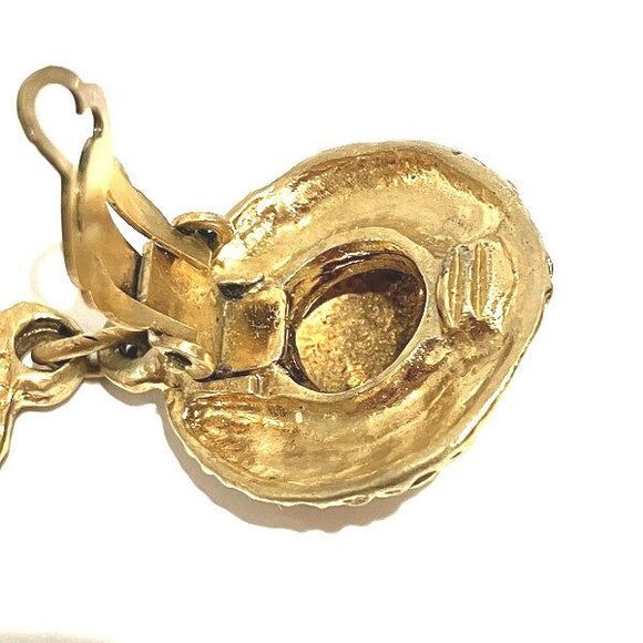 Chanel Coin Motif Earrings - Picture 5 of 6